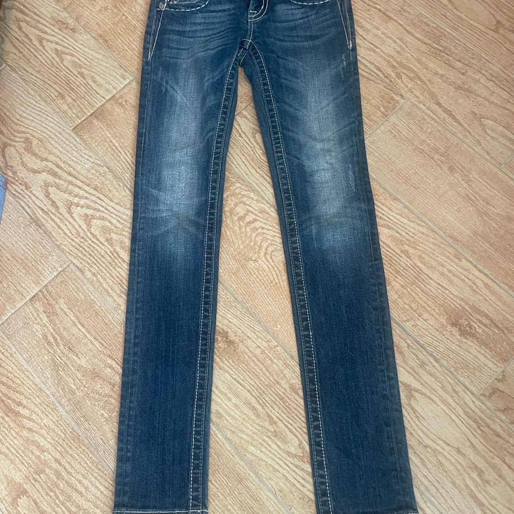 Miss Me Dark Blue Skinny Jeans - Picture 9 of 9